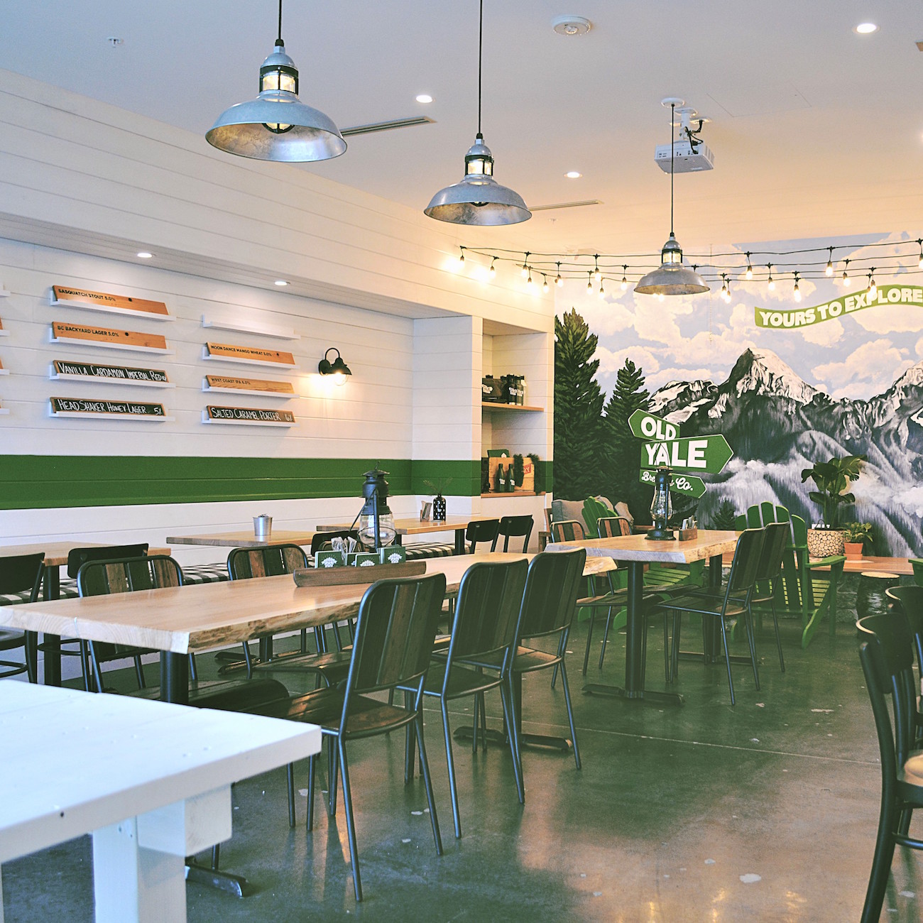 Outback Pendant Light | Photo Courtesy of Old Yale Brewing